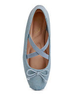 Load image into Gallery viewer, Arimer Criss Cross Strap Ballet Flats