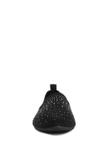 Load image into Gallery viewer, Abedi Rhinestone Embellished Pull Tab Loafers