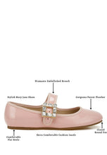 Load image into Gallery viewer, Upstage Brooch Mary Jane Sandals