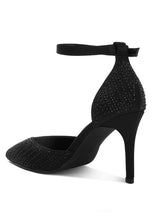 Load image into Gallery viewer, Wanda Pearls &amp; Sequins Embellished Sandals