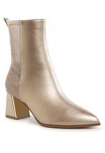 Load image into Gallery viewer, Mimosa Mesh Detail Pointy Ankle Boots