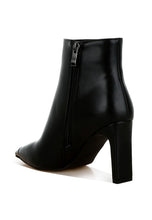 Load image into Gallery viewer, Orca Metallic Cap Toe Faux Leather Boots