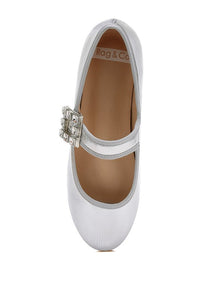 Upstage Brooch Mary Jane Sandals