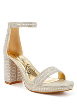 Load image into Gallery viewer, Mejuri Rhinestones And Pearl Embellished Sandals