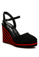 Load image into Gallery viewer, Manifest Dual Tone Wedge Sandals