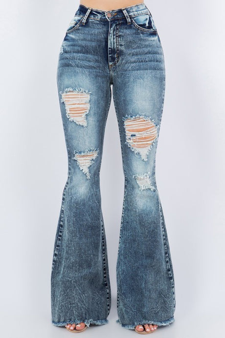Storm Bell Bottom Jean Inseam 30