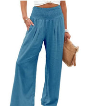 Load image into Gallery viewer, Cotton Linen Loose Trousers