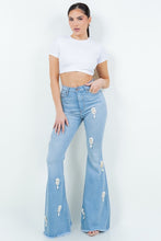 Load image into Gallery viewer, Perla Bell Bottom Jean in Light Wash