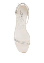 Load image into Gallery viewer, Ronan Rhinestones Embellished Block Sandals