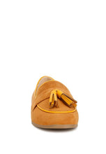 Load image into Gallery viewer, Folklore Micro Suede Tassel Loafers