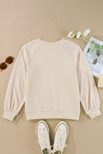 Load image into Gallery viewer, Women Patchwork Raglan Sleeve Pullover Top