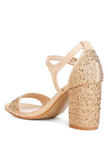 Load image into Gallery viewer, Navoli Rhinestones Embellished Sandals