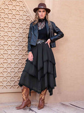Load image into Gallery viewer, Tasha Tiered Midi Skirt