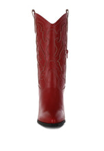 Load image into Gallery viewer, Pakito Patchwork Detail Cowboy Boots