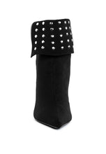 Load image into Gallery viewer, Piccini Stud Embellished Foldover Boots