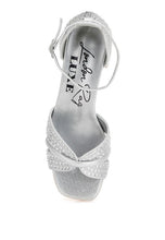 Load image into Gallery viewer, Babylon Low Block Heel Rhinestone Sandals