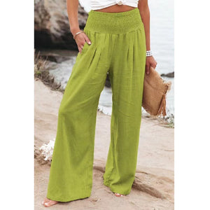 Cotton Linen Loose Trousers