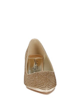 Load image into Gallery viewer, Dinah Rhinestones Embellished Kitten Heel Pumps