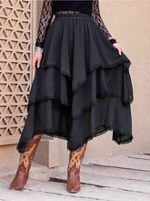 Load image into Gallery viewer, Tasha Tiered Midi Skirt