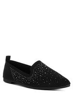Load image into Gallery viewer, Abedi Rhinestone Embellished Pull Tab Loafers