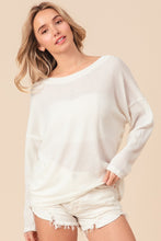 Load image into Gallery viewer, BiBi Waffled Backless Drawstring T-Shirt