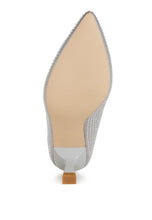 Load image into Gallery viewer, Dinah Rhinestones Embellished Kitten Heel Pumps