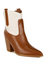 Load image into Gallery viewer, Gallops Two Tone Cowboy Boots