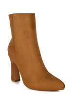 Load image into Gallery viewer, Clubdate Block Heeled Ankle Boots