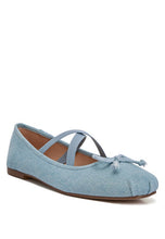 Load image into Gallery viewer, Arimer Criss Cross Strap Ballet Flats