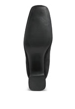 Load image into Gallery viewer, Dimri Square Toe Microfiber Ankle Boots