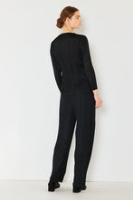 Load image into Gallery viewer, Pleated Long Sleeve Boatneck Top