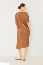 Load image into Gallery viewer, Pleated Dolman Sleeve Dress