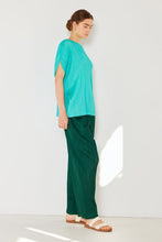 Load image into Gallery viewer, Pleated Elastic-Waist Straight Pants
