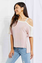 Load image into Gallery viewer, Andree by Unit Full Size Something Simple Cold Shoulder Tee