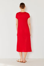 Load image into Gallery viewer, Pleated Cap Sleeve A-Line Dress