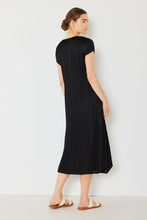 Load image into Gallery viewer, Pleated Cap Sleeve A-Line Dress