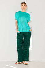 Load image into Gallery viewer, Pleated Elastic-Waist Straight Pants