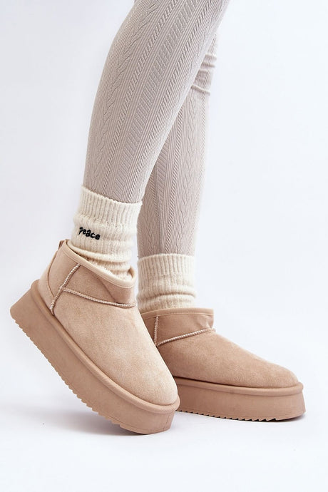 Snow boots (Beige)