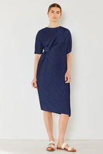 Load image into Gallery viewer, Pleated Dolman Sleeve Dress